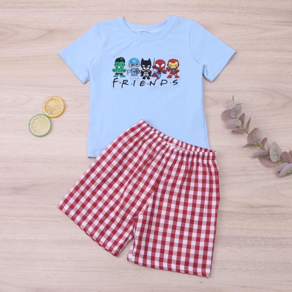 CHANDLER - Boys Hero Short Set - Lele & Co