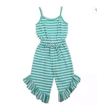 EMARI - Girls Ruffle Romper Jumpsuit - Lele & Co