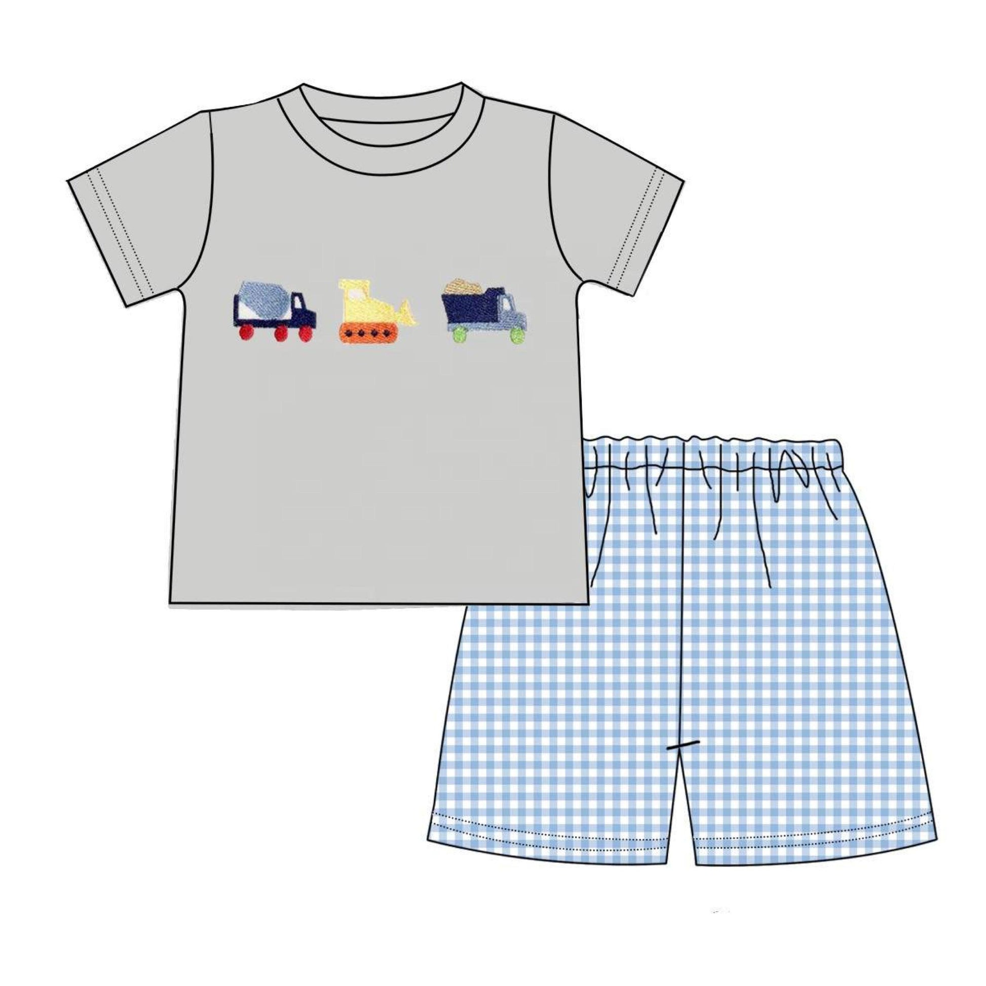 JAMES - Summer Boys Shorts Sets - Lele & Co