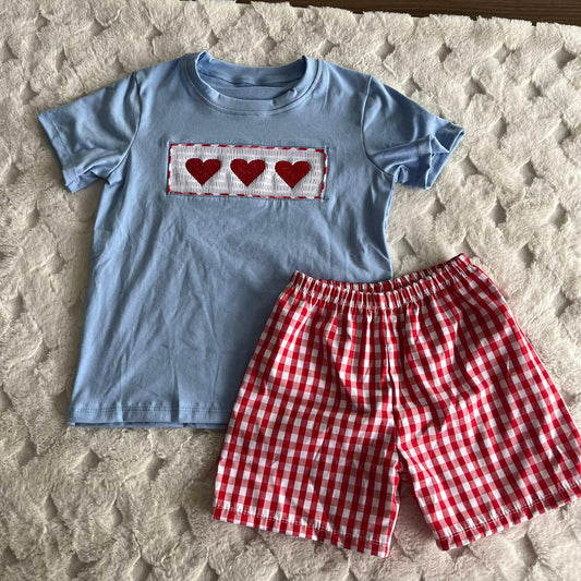 ROMEO - Valentine's Boy Short Set - Lele & Co