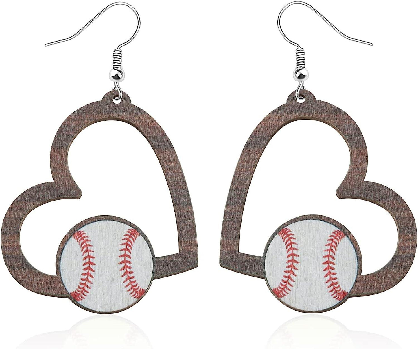 SPORT BALL DANGLING EARRINGS - Lele & Co