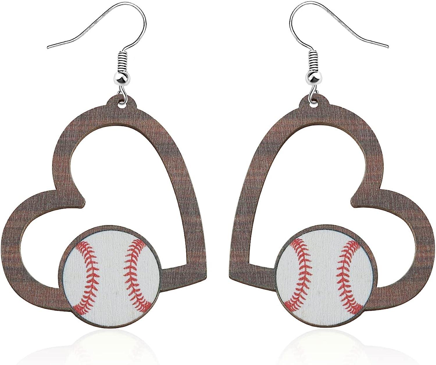 SPORT BALL DANGLING EARRINGS - Lele & Co