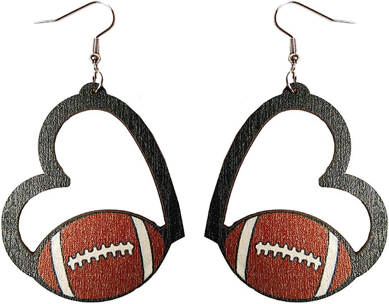 SPORT BALL DANGLING EARRINGS - Lele & Co