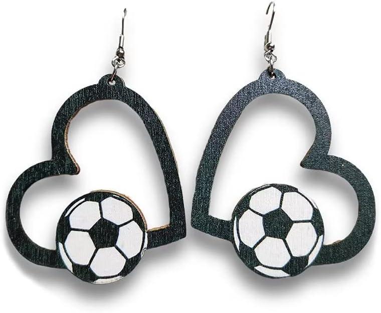 SPORT BALL DANGLING EARRINGS - Lele & Co