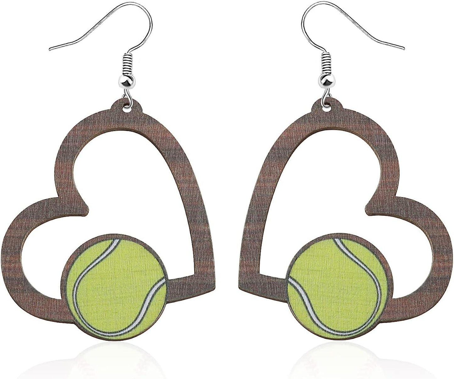 SPORT BALL DANGLING EARRINGS - Lele & Co