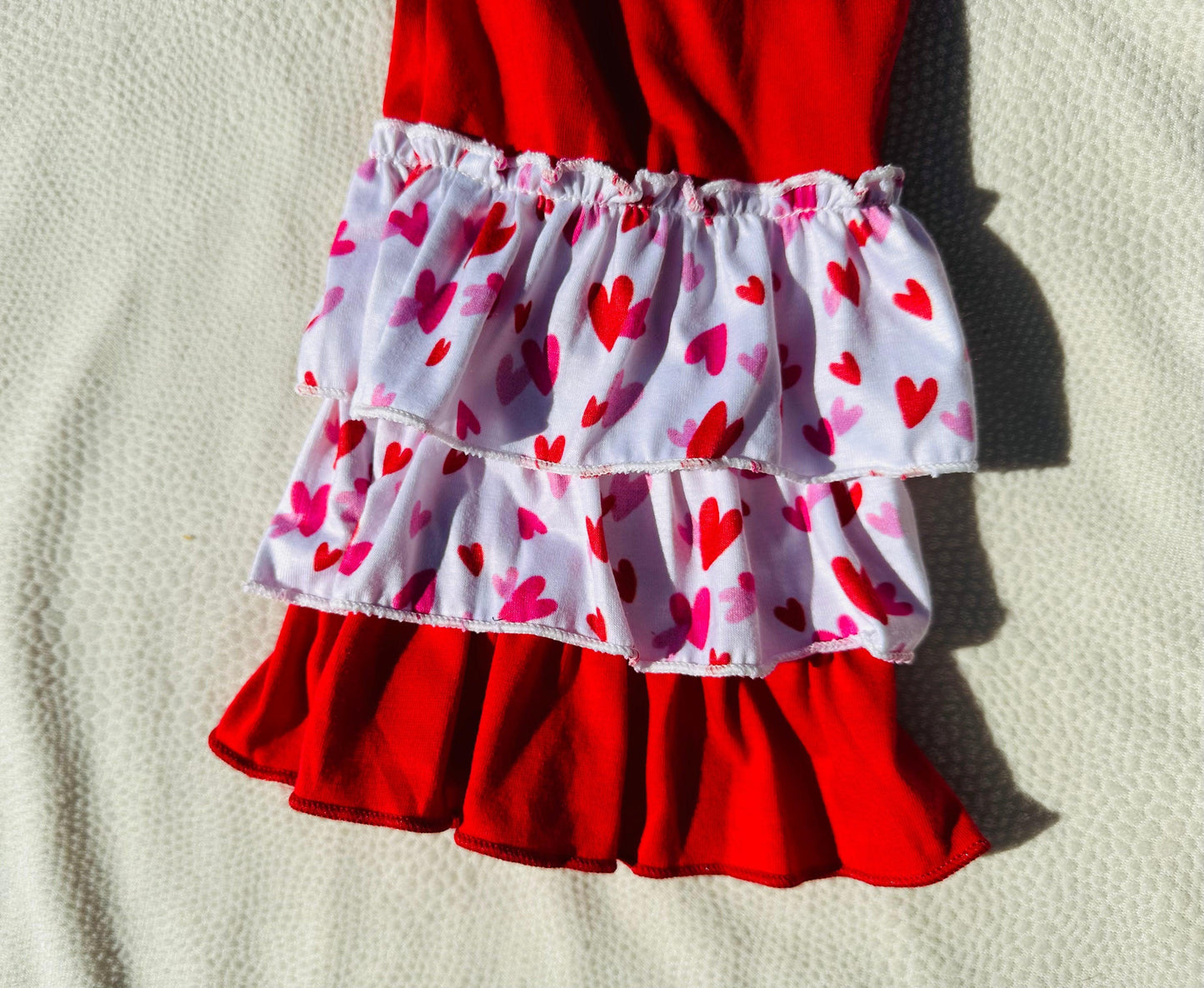 VALENTINA - Hearts Smock 2-Piece Set - Lele & Co